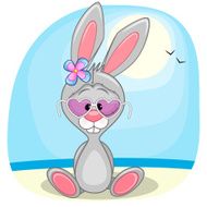 Bunny on the beach