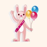 playground welcome ballon theme elements vector eps N10
