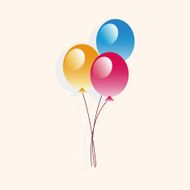 playground ballon theme elements vector eps N5