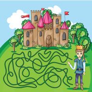 Maze game - hehp princ find the way to his