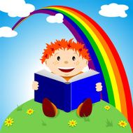 boy with book N2