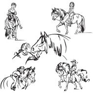 Ponyranch scenes