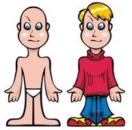 Boy model for customization