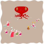 it cometh and goeth octopus like