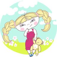 blonde girl
