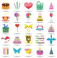 Happy Birthday Icons N2