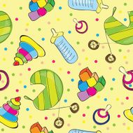 Variety of childrens toys