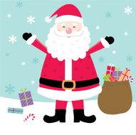 Santa Claus with Gift Sack