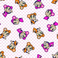 Pretty girl pattern N6