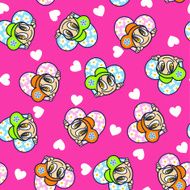 Pretty girl pattern N10