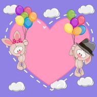 Lovers Rabbits N5