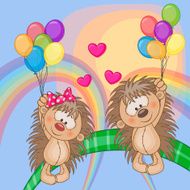 Lovers Hedgehogs