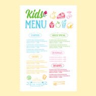 Kids menu N14