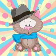 Cat with hat