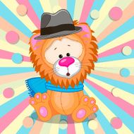 Lion with hat