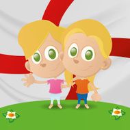 kids and flags N16