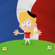 kids and flags N21