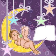 baby greeting card N3