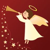 Angel with Horn N2