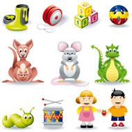 Icon set Children