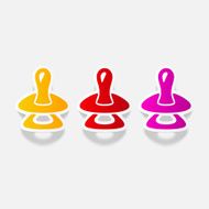 realistic design element soother N19