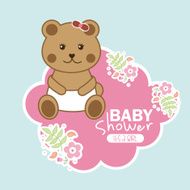 Baby shower design N9