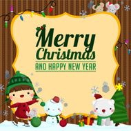 christmas card N15