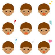Facial expressions of boy N3