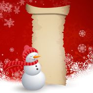 Vector Christmas Greeting Card N6