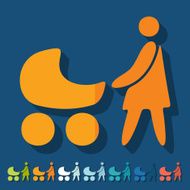 Flat design family N10
