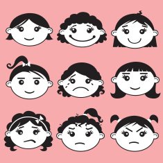 girl kids face