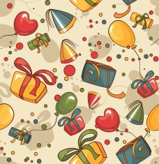 birthday seamless wallpaper