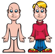 Boy model for customization