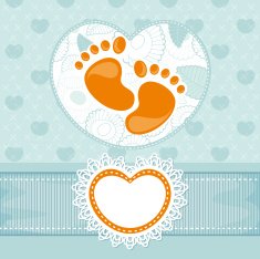 cute baby card N3