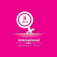 Creative International Woman Day Greeting N2
