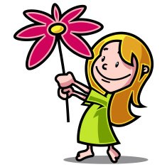 Ein Blumenkind