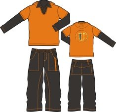 The boy's suit