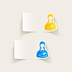realistic design element mom