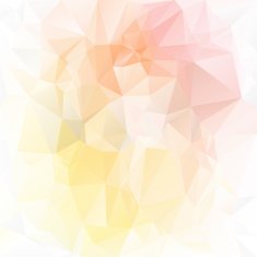pastel yellow orange pink polygonal triangular pattern background