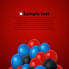 Vector balloons illustration
