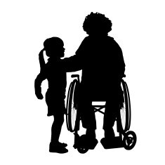 Vector silhouettes of family N4