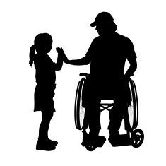 Vector silhouettes of family N5