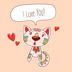 Kitty in love