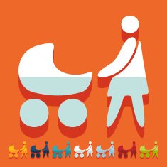 Flat design family