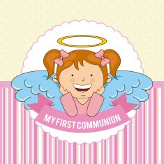 first communion vector illustration 10 eps graphic N3