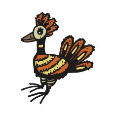 Cartoon Bird N10