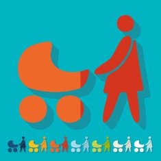 Flat design family N2