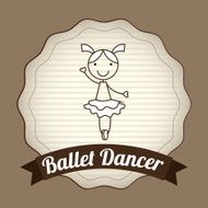 ballet dancer design