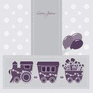 locomotive with gift boxes N3