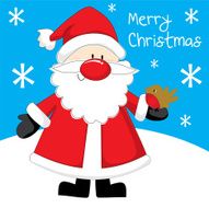 Santa and Robin